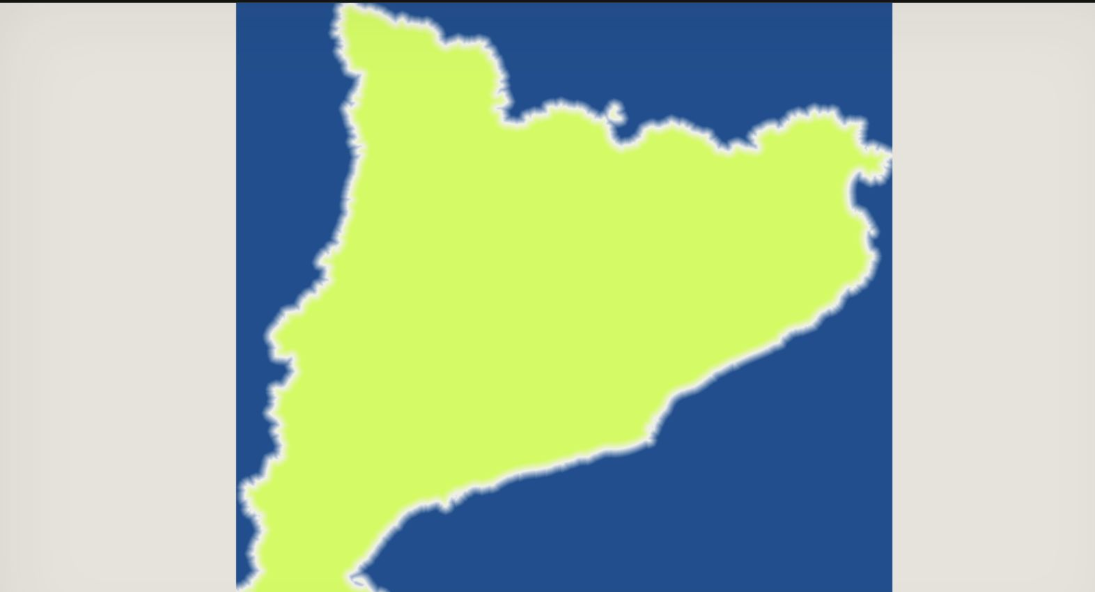 Signed-distance representation of Catalunya