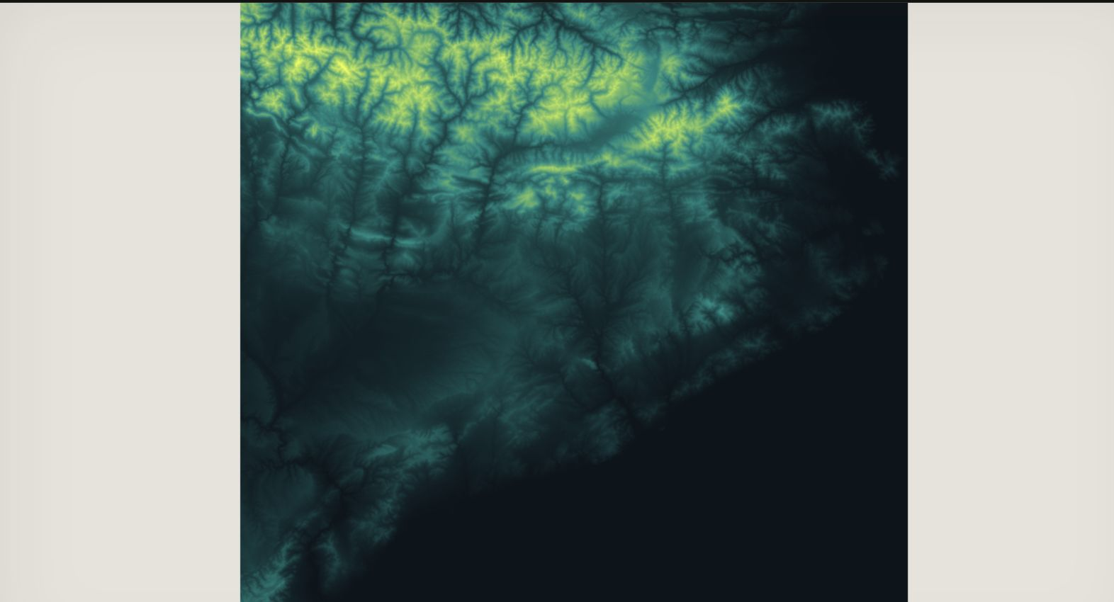 Lightly filtered detail elevation